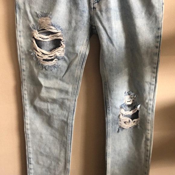 SikSilk  Distressed Skinny Jeans SzSM NWTS - Picture 7 of 16